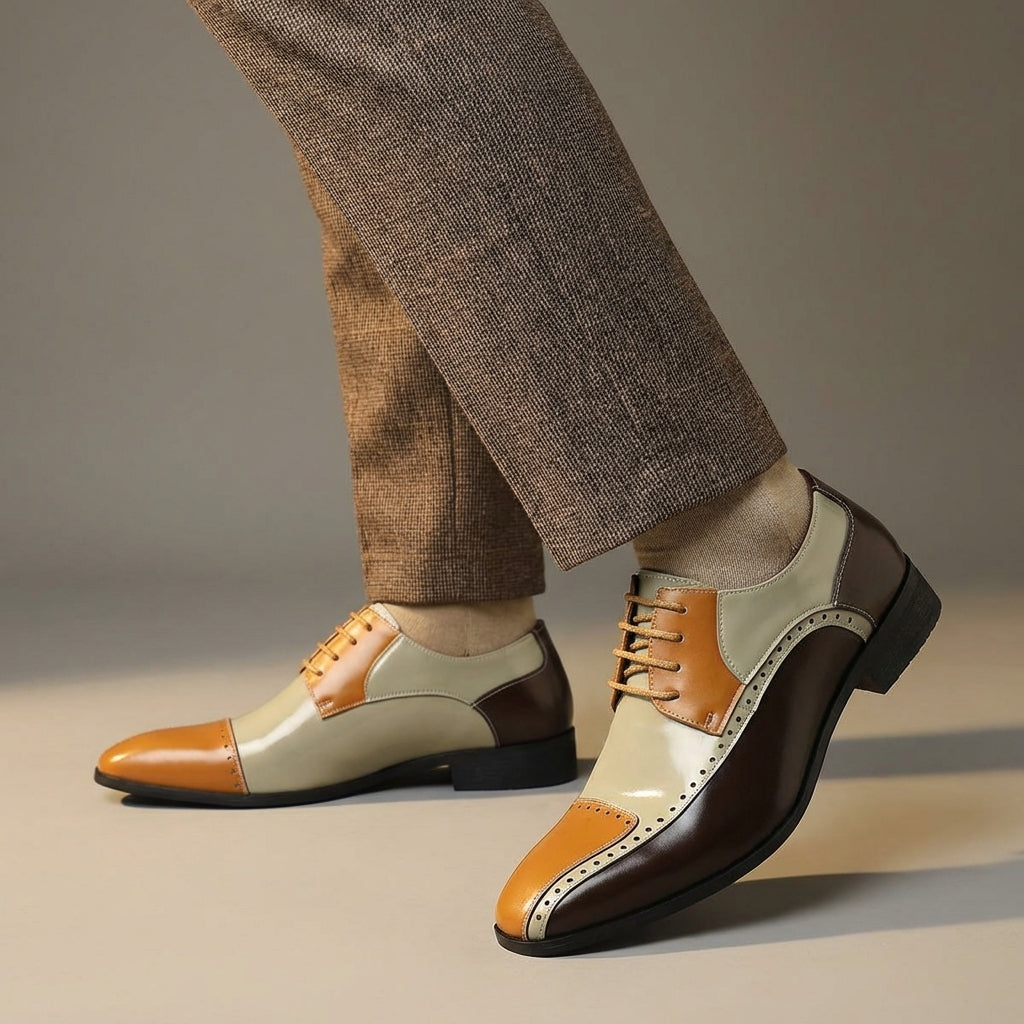 Aldric | Men's Leather Oxford Shoes Brogue