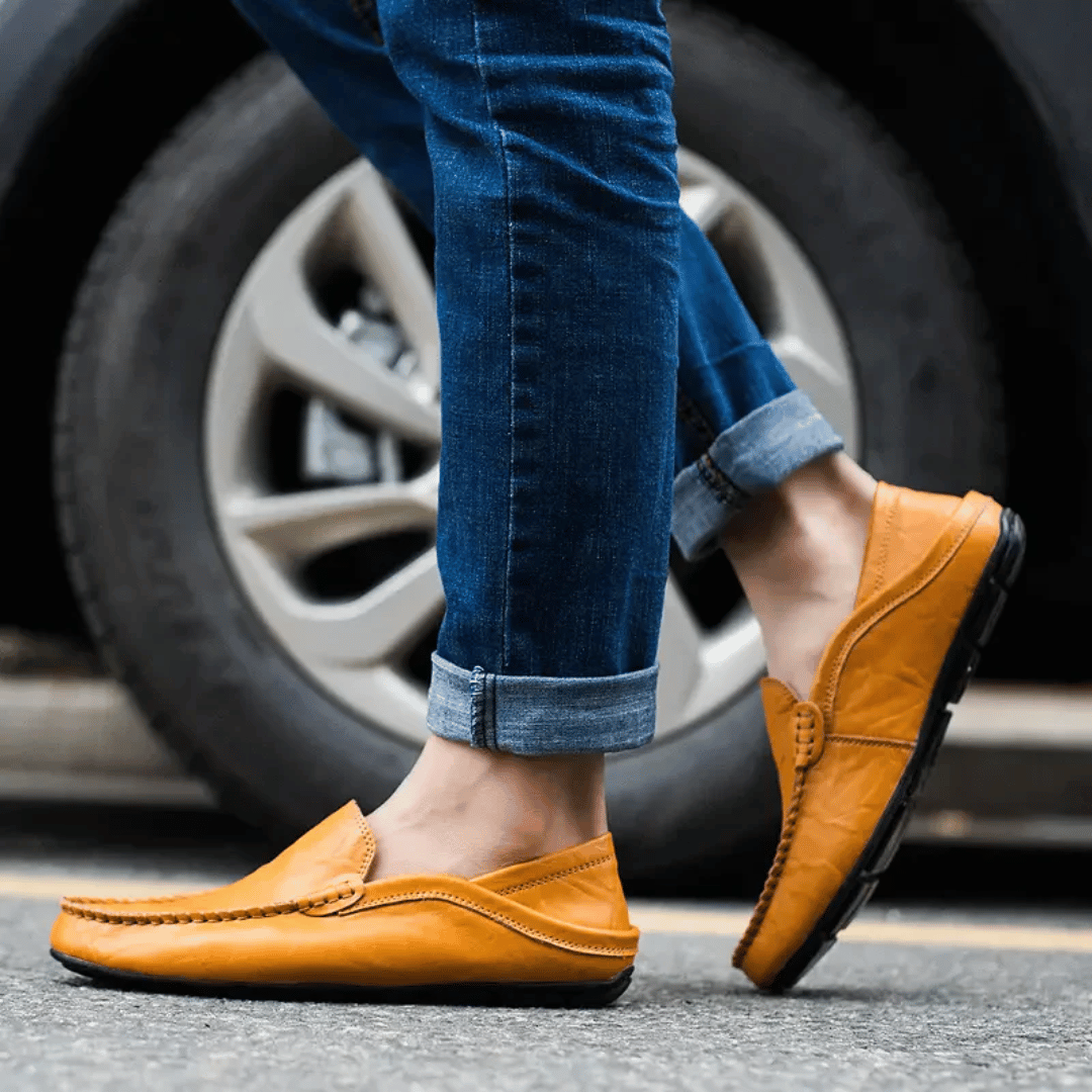 Bastien | Men's Classic Leather Penny Loafers
