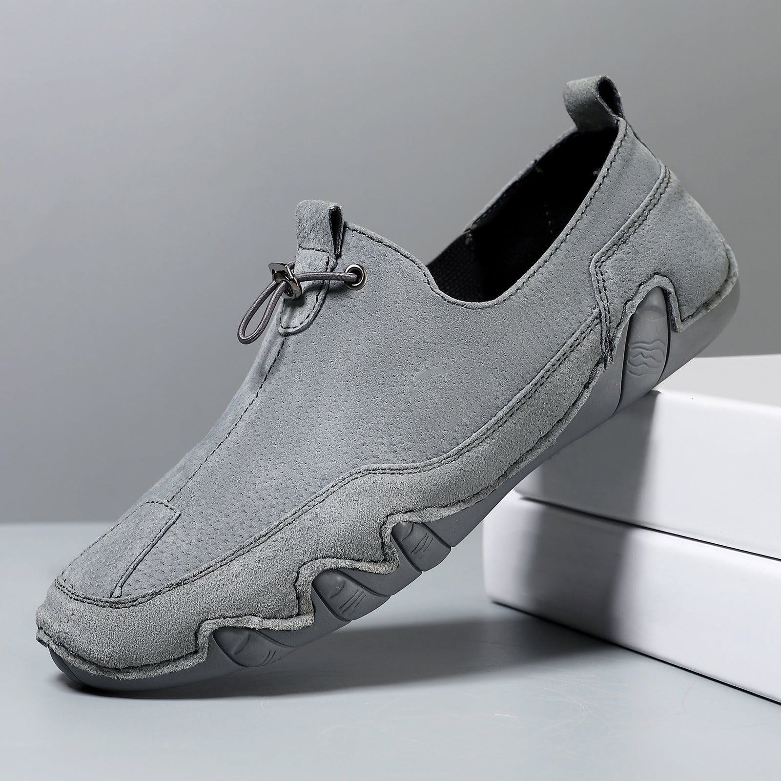 Kieran | Men's Orthopedic Leather Penny Loafers