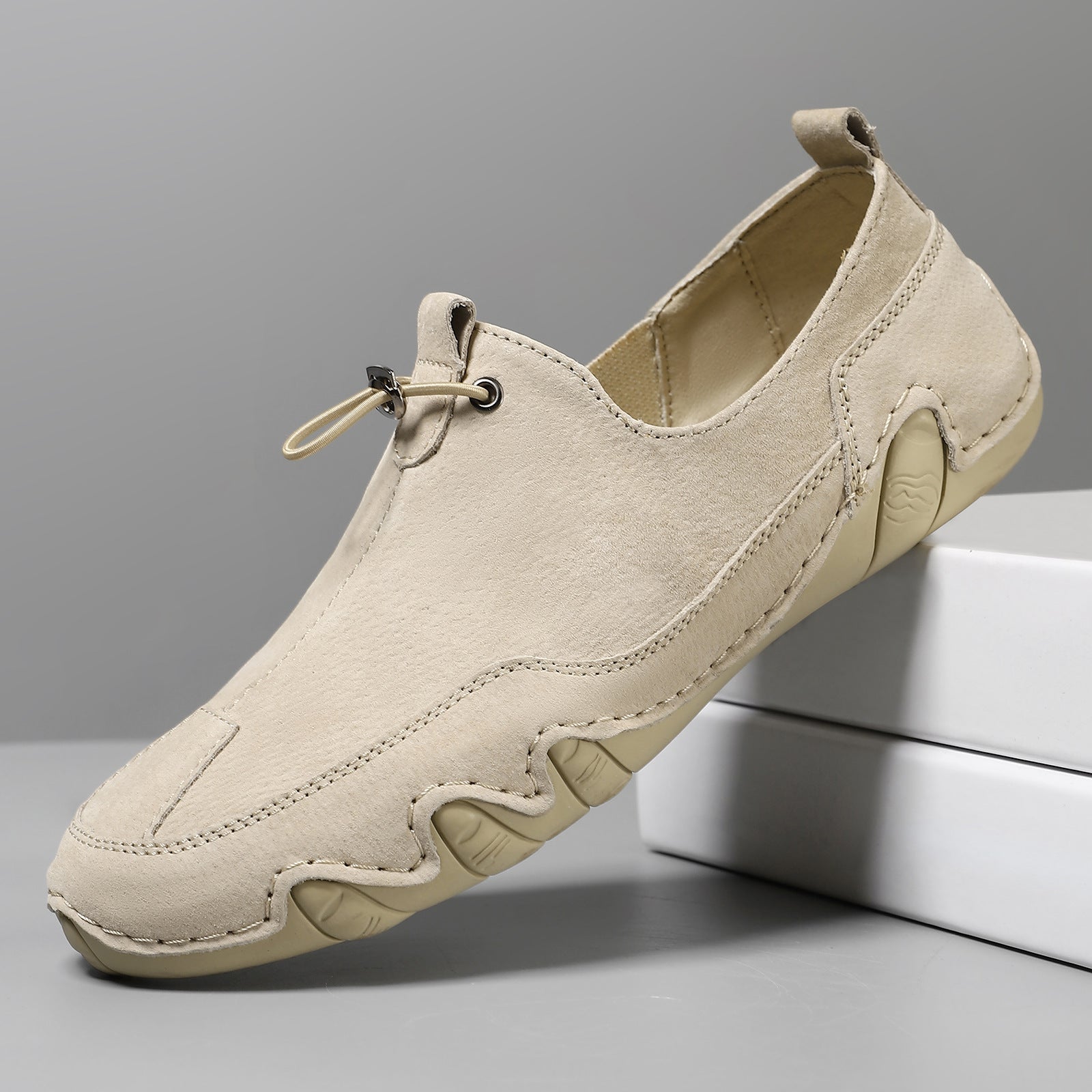 Kieran | Men's Orthopedic Leather Penny Loafers