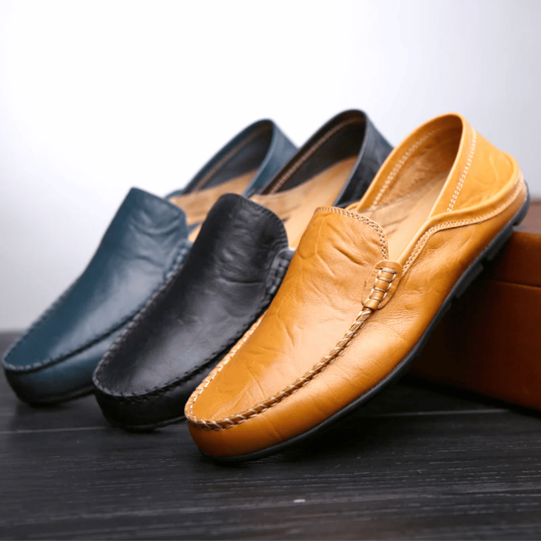 Bastien | Men's Classic Leather Penny Loafers