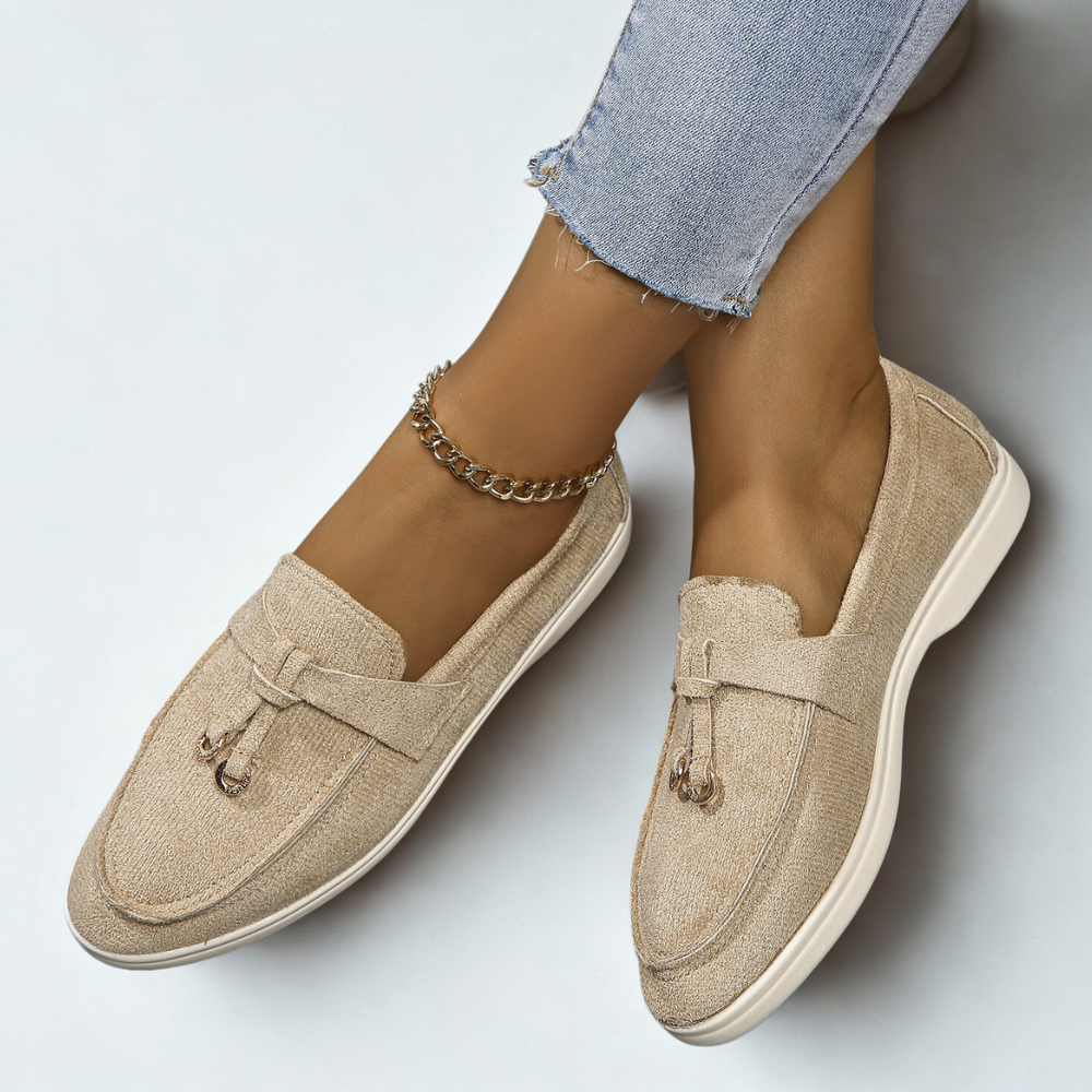 Aurelie | Casual Comfort Fit Suede Loafers