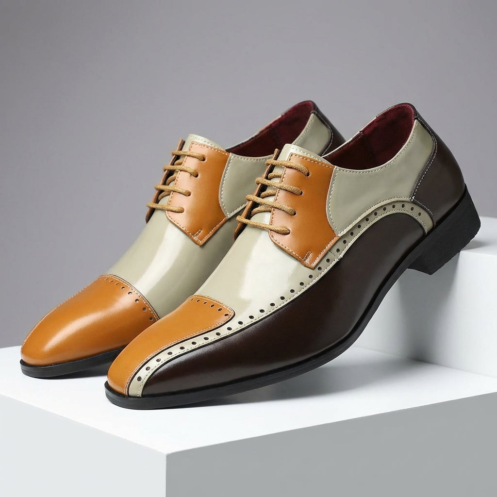 Aldric | Men's Leather Oxford Shoes Brogue