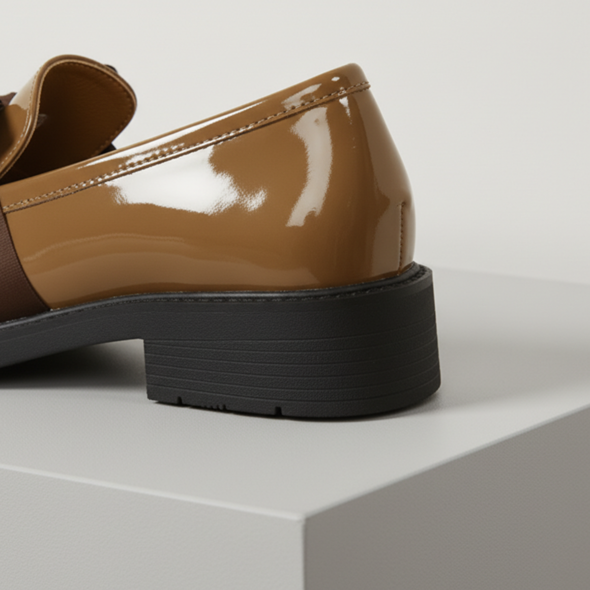 Claribel | Refined Bow Detail Patent Loafers