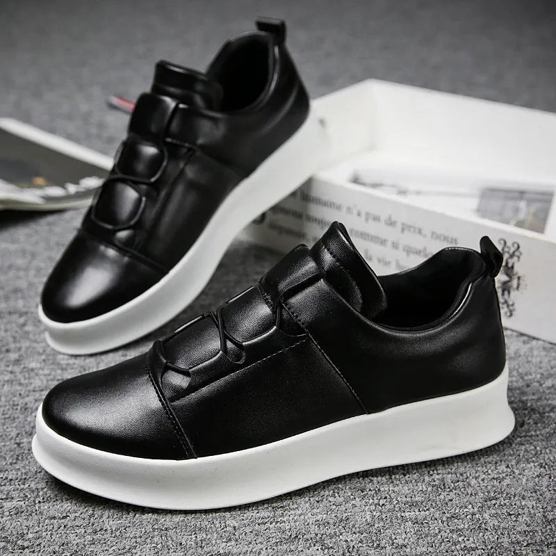 Dorian | Men's Classic Leather Low-Top Sneakers
