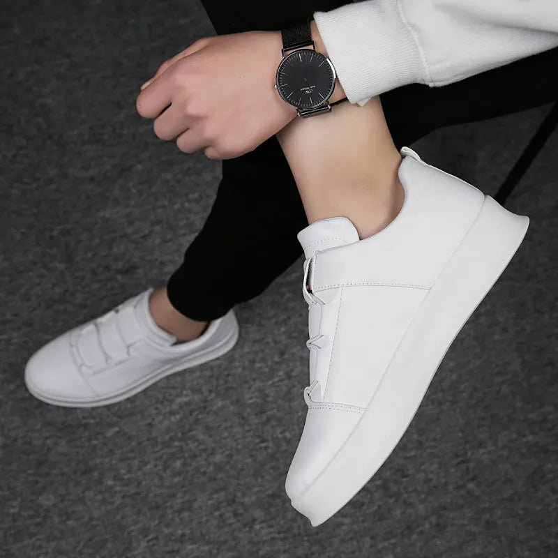 Dorian | Men's Classic Leather Low-Top Sneakers