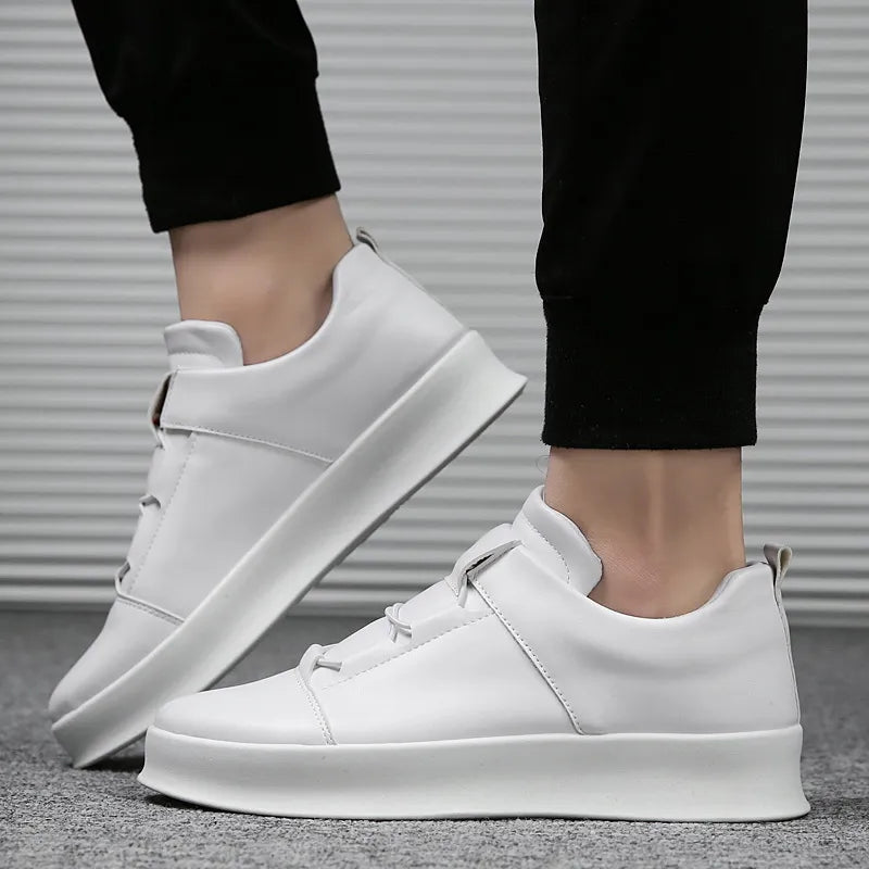 Dorian | Men's Classic Leather Low-Top Sneakers