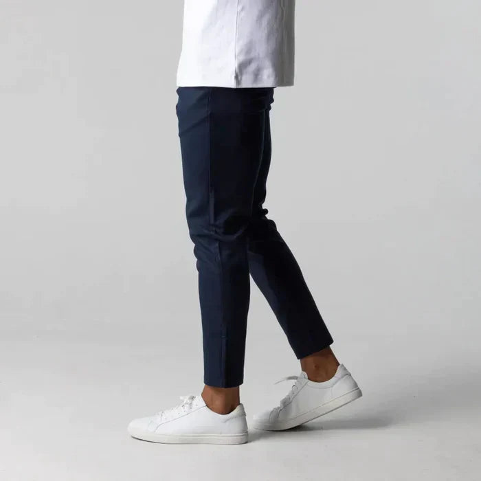 Jasper | Men's Slim Fit Cropped Chino Trousers