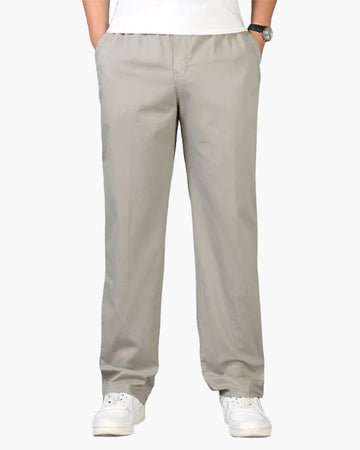 Grayson | Men's Classic Straight Leg Khaki Trousers
