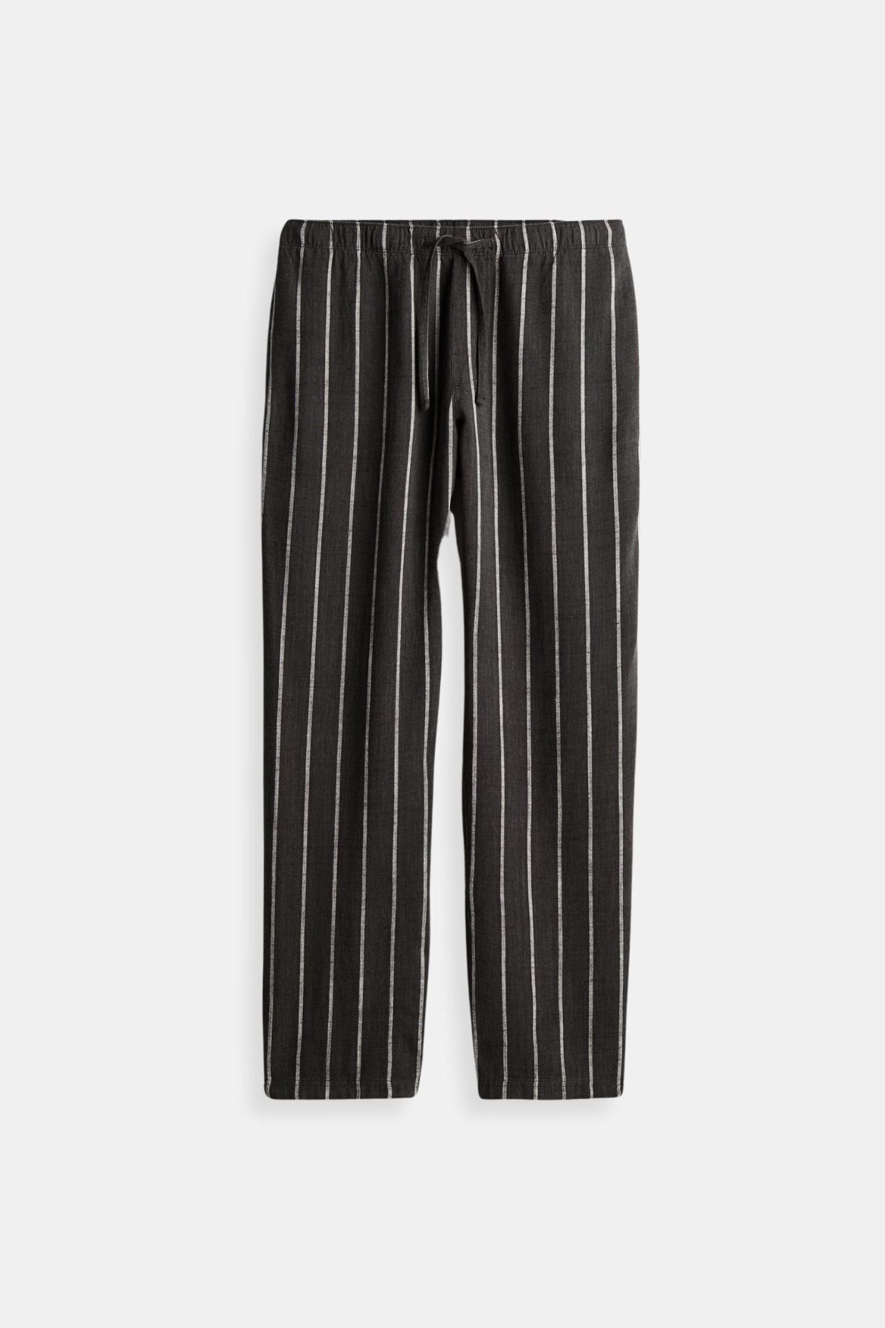 Caspian | Men's Relaxed Wide Leg Pinstripe Trousers