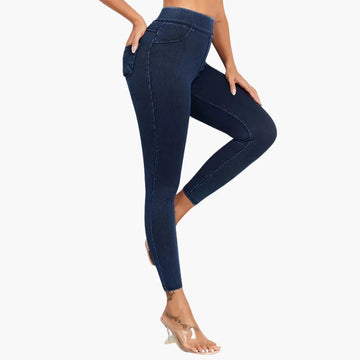 Celeste | Casual High Waisted Denim Jeggings