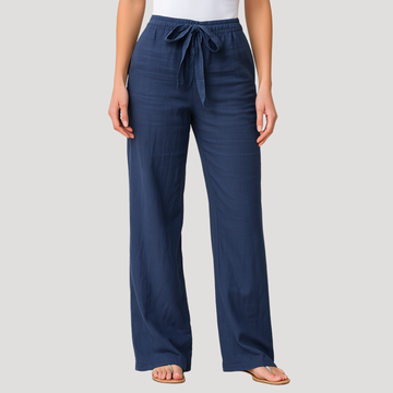 Ophelia | Effortless Linen Wide Leg Pants