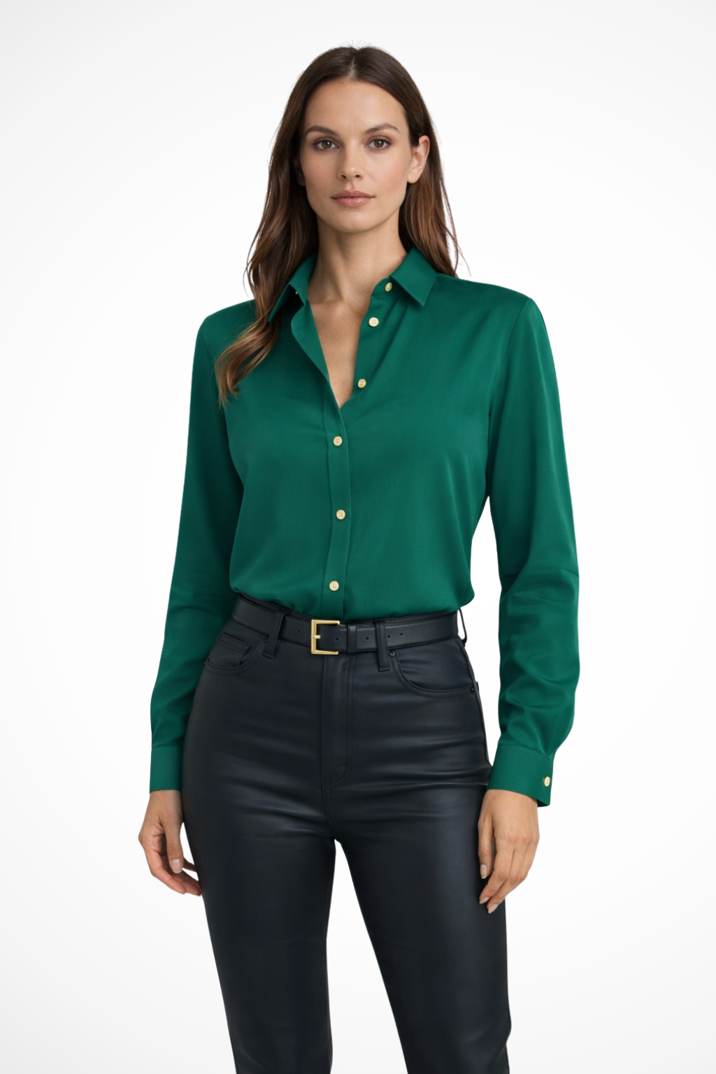 Quinn | Classic Button Front Blouse