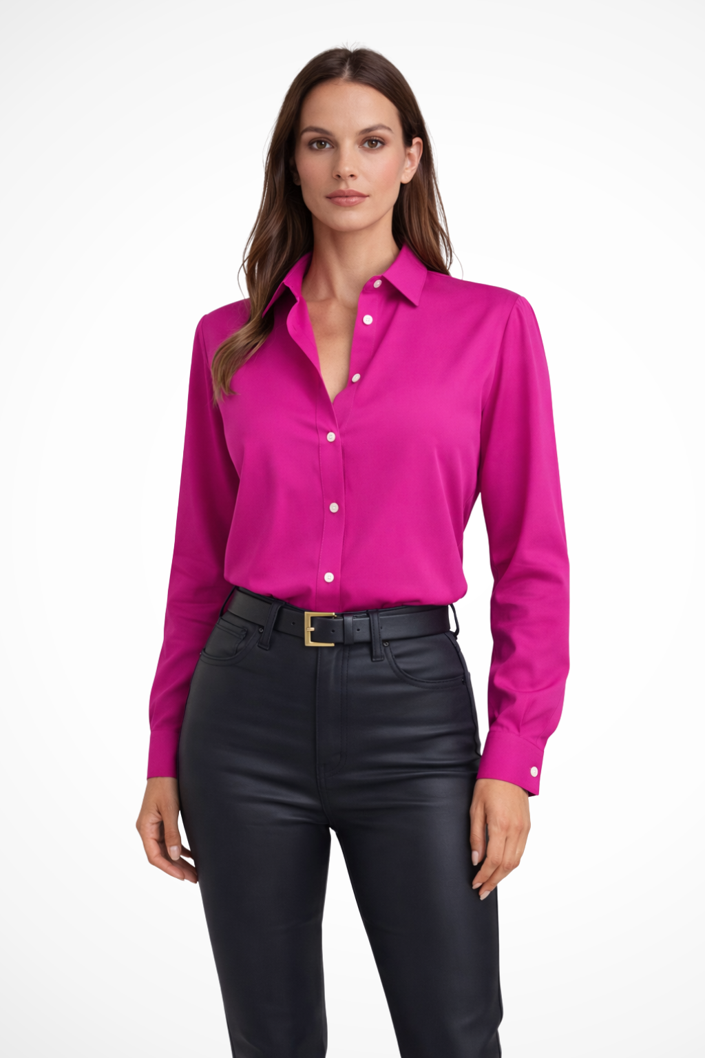 Quinn | Classic Button Front Blouse