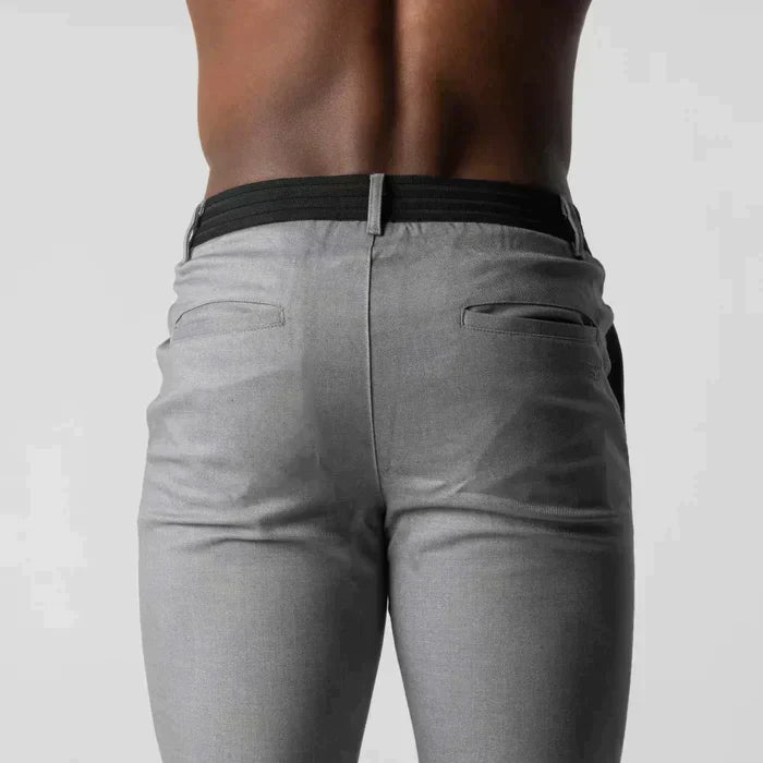 Jasper | Men's Slim Fit Cropped Chino Trousers