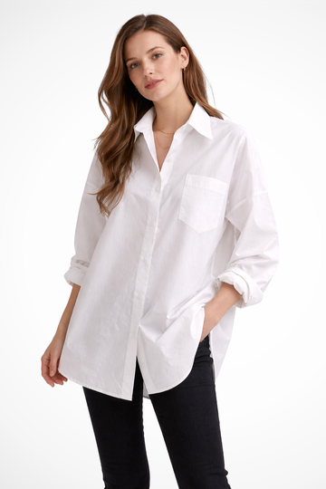 Valerie | Effortless Oversized Button Down Shirt