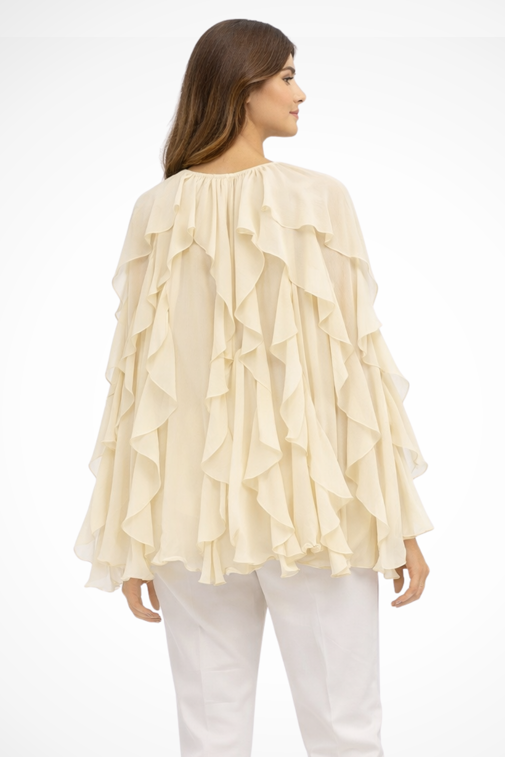 Giselle | Romantic Tiered Ruffle Blouse