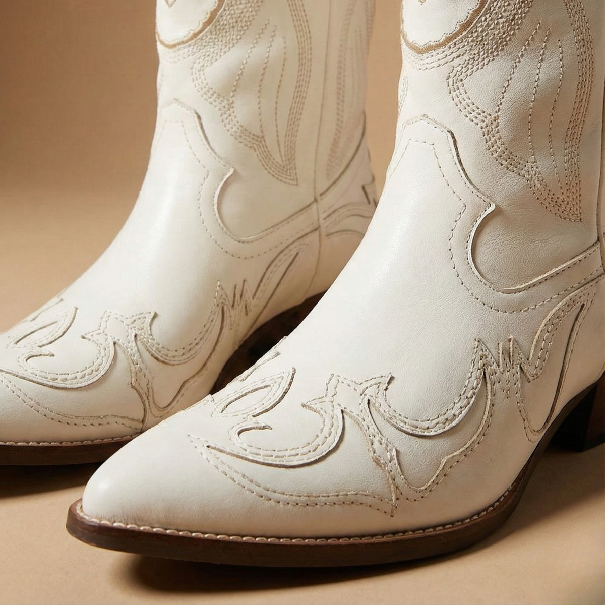 Bellamy | Cowboy Knee High Boots Embroidered