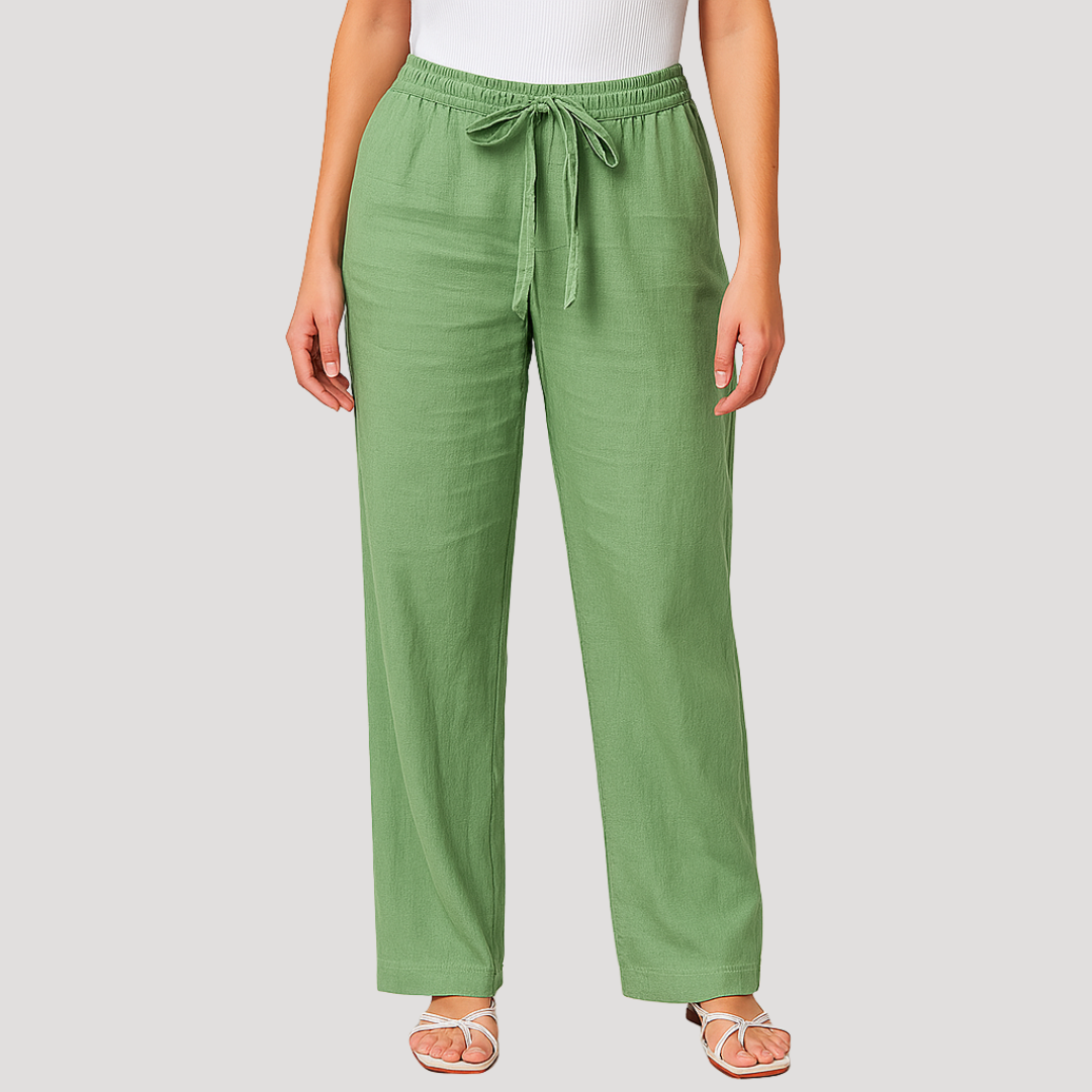 Ophelia | Effortless Linen Wide Leg Pants