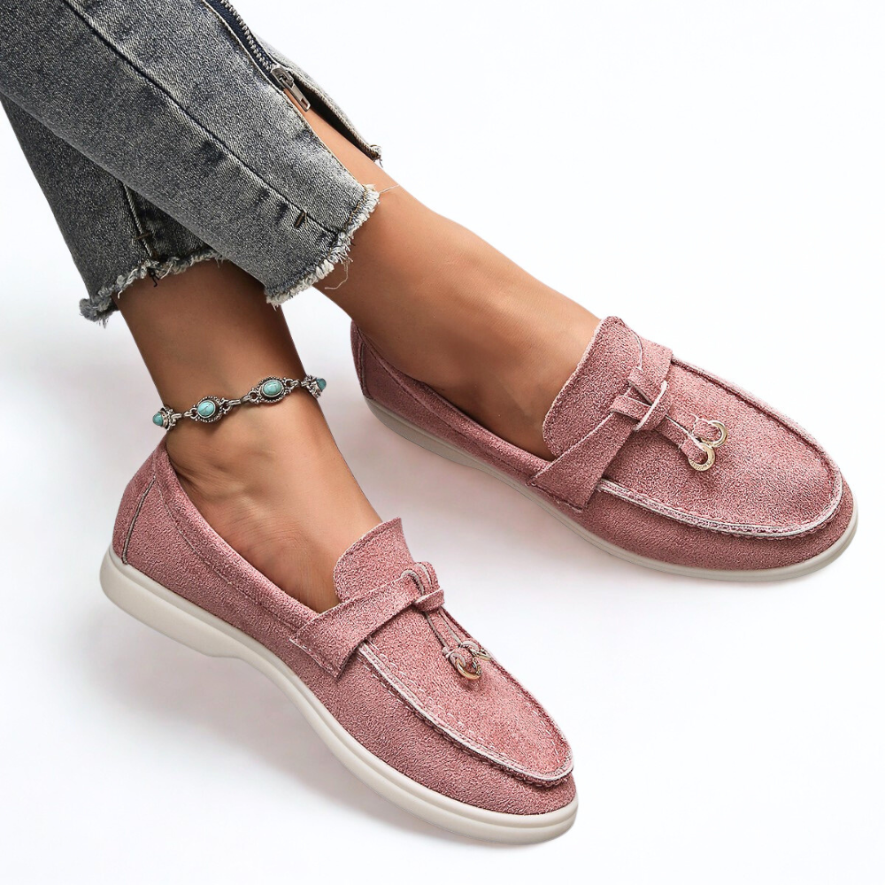 Aurelie | Casual Comfort Fit Suede Loafers