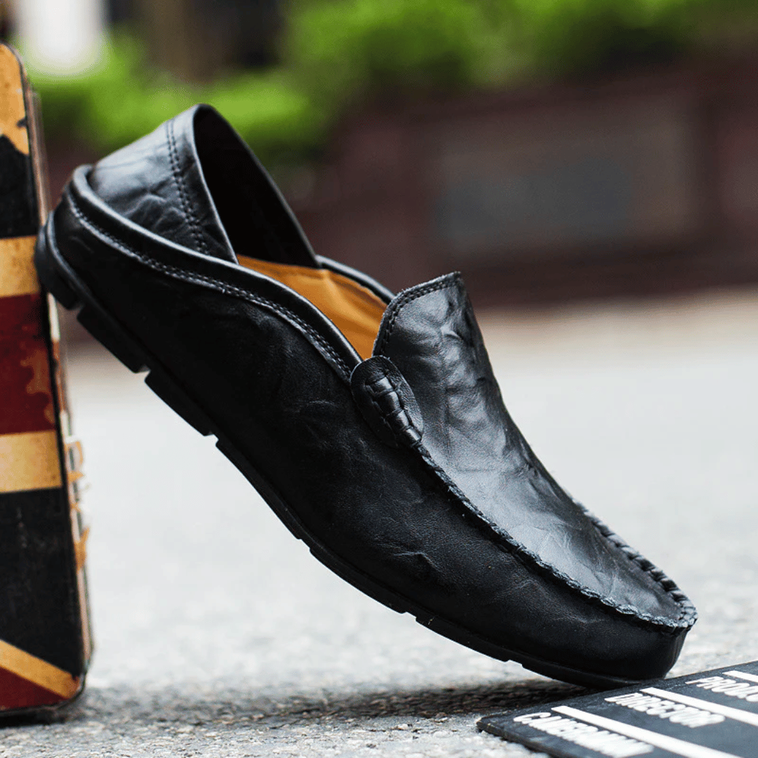 Bastien | Men's Classic Leather Penny Loafers