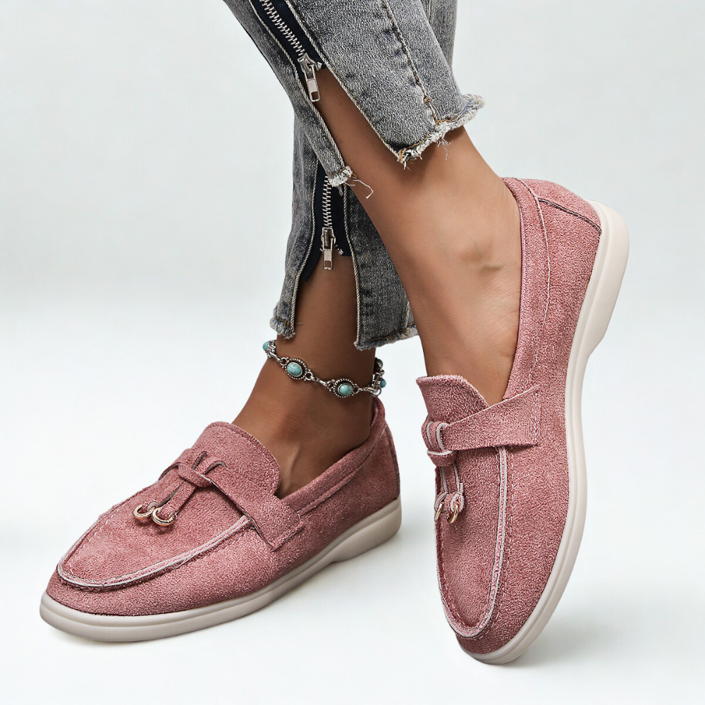 Aurelie | Casual Comfort Fit Suede Loafers