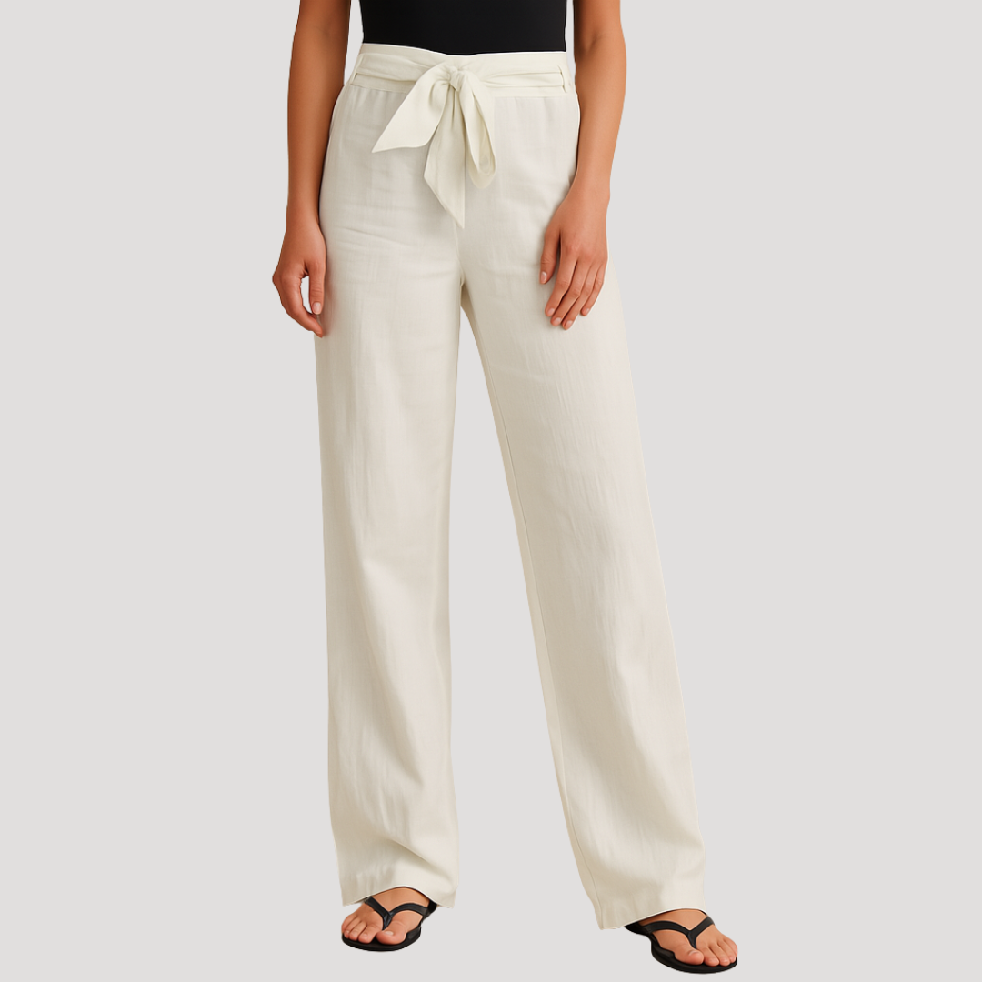 Ophelia | Effortless Linen Wide Leg Pants