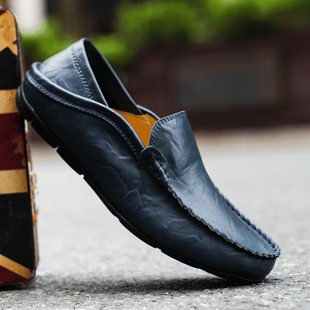 Bastien | Men's Classic Leather Penny Loafers