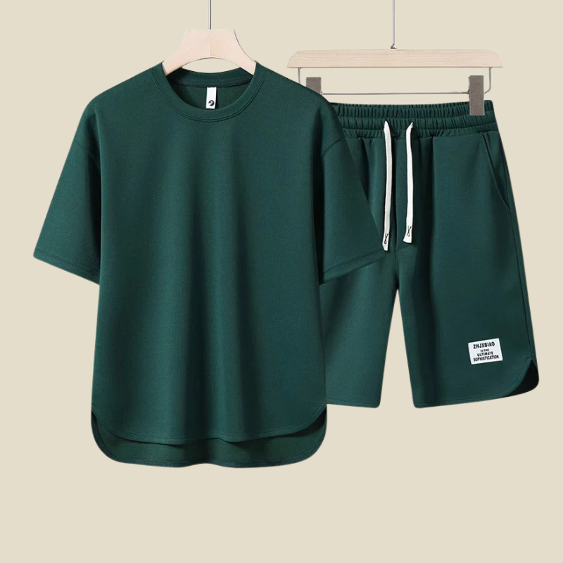 Torben | Men's Casual Oversized T-Shirt & Shorts Set