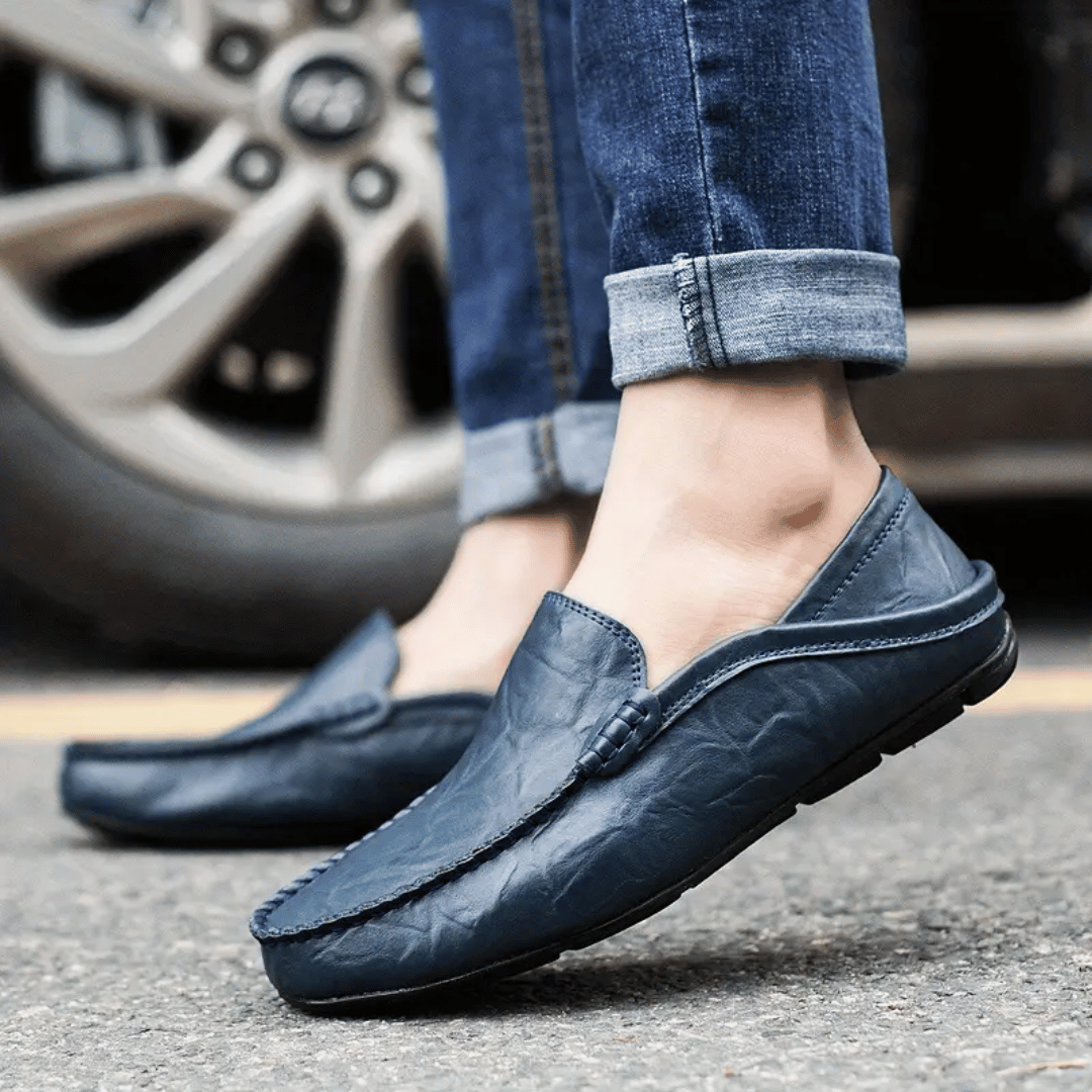 Bastien | Men's Classic Leather Penny Loafers