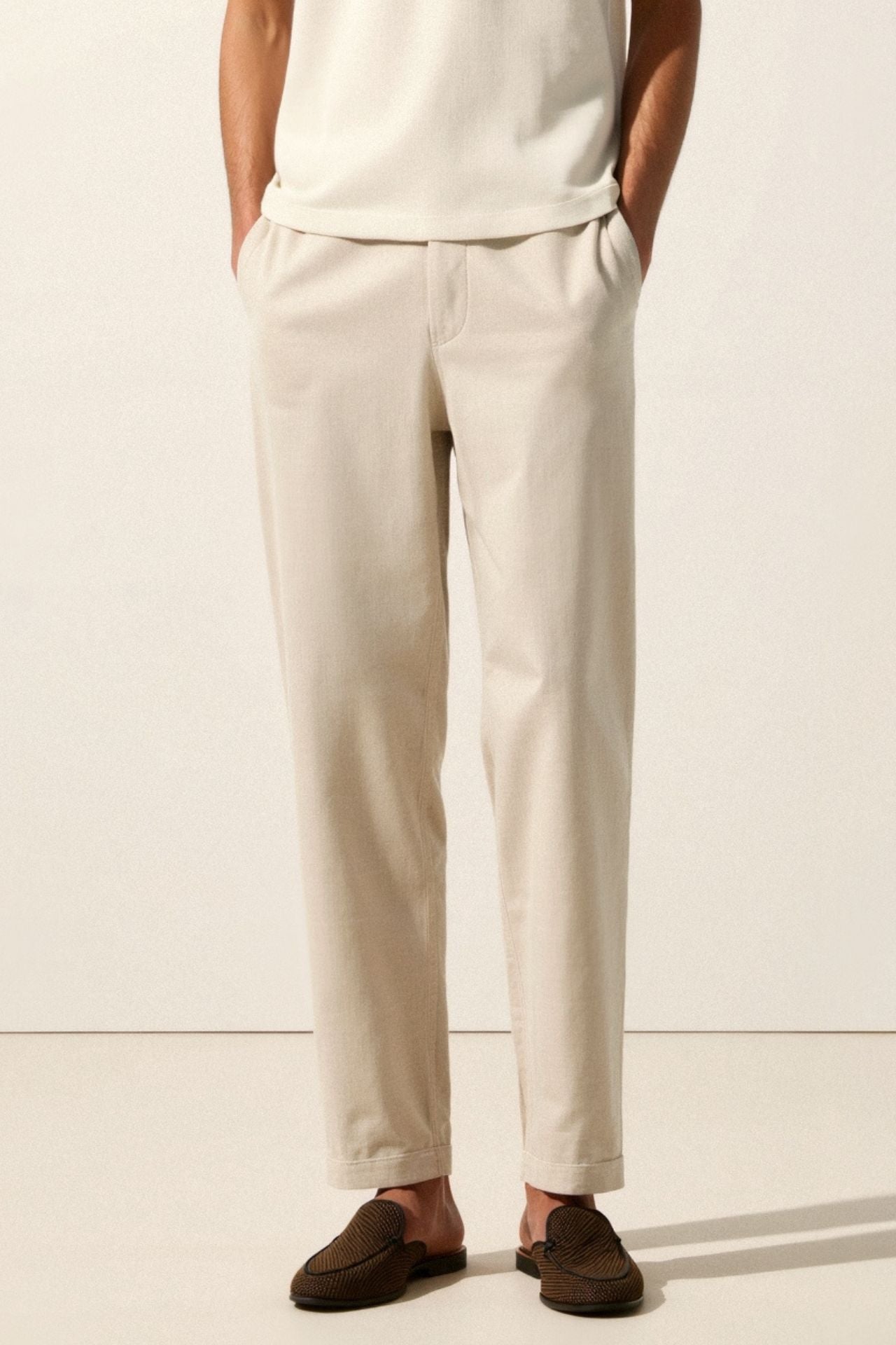 Bramwell | Men's Relaxed Straight Leg Chino Trousers