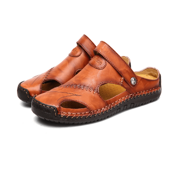 Bridgerton | Men's Classic Leather Orthopedic Sandals