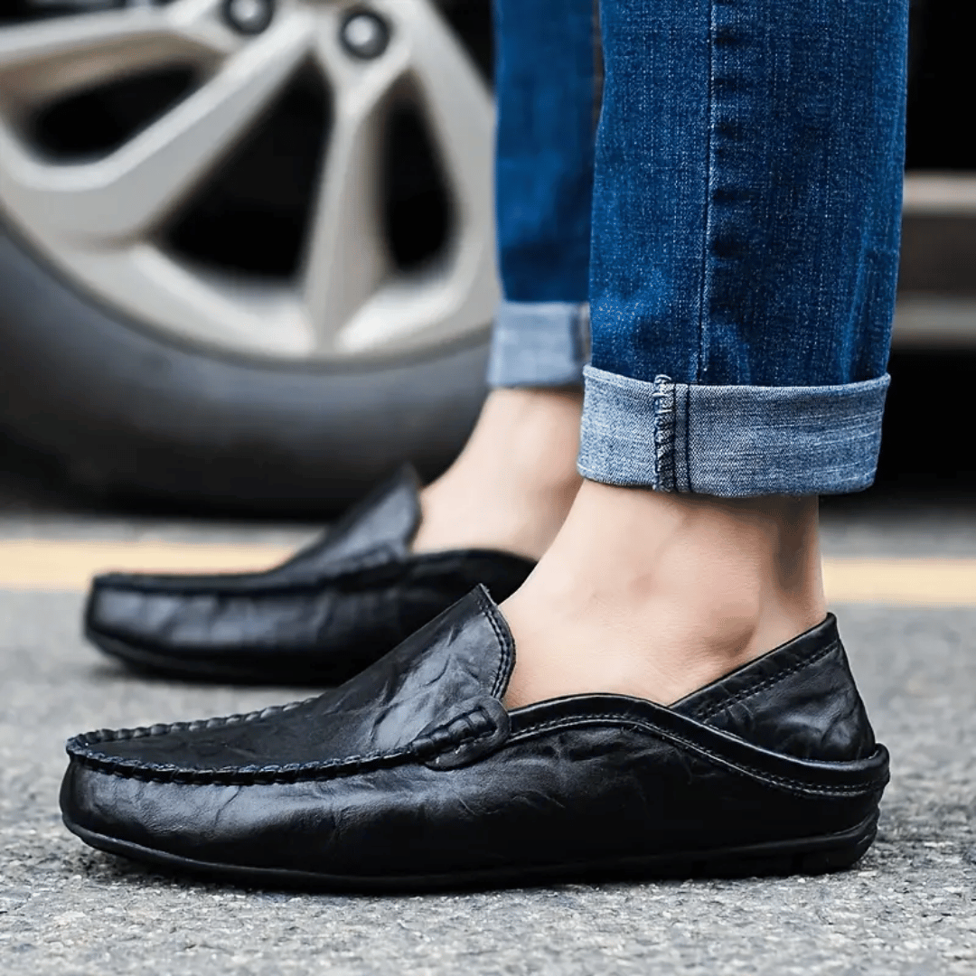 Bastien | Men's Classic Leather Penny Loafers