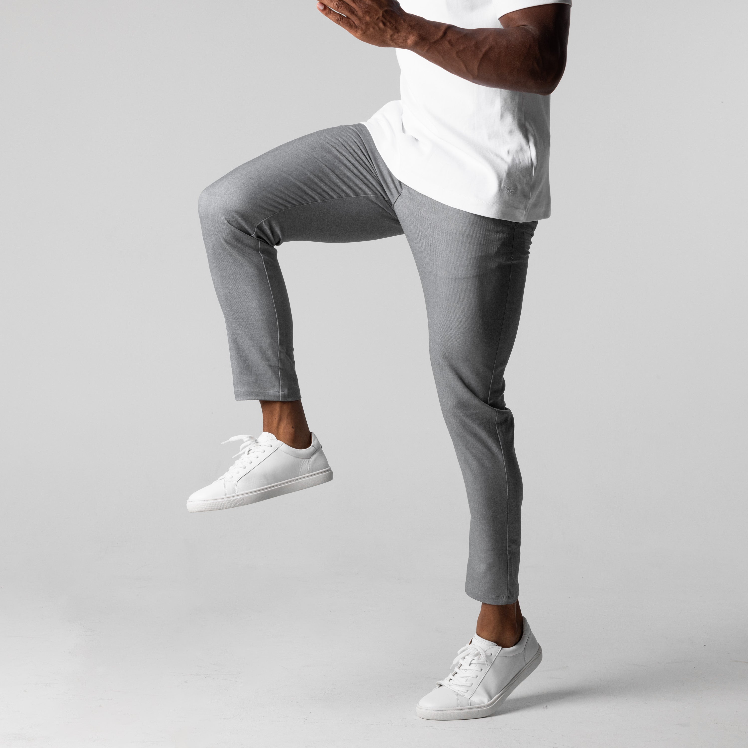 Jasper | Men's Slim Fit Cropped Chino Trousers