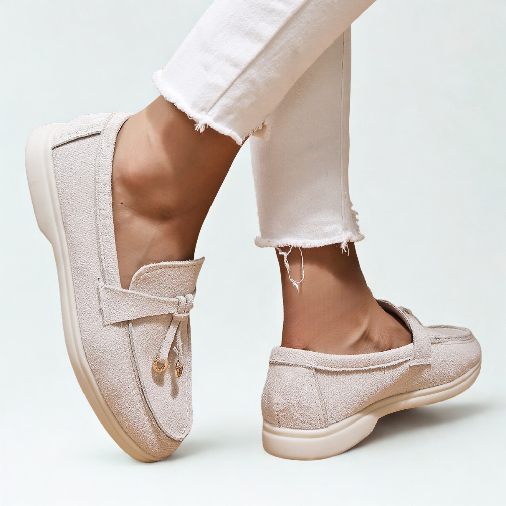 Aurelie | Casual Comfort Fit Suede Loafers