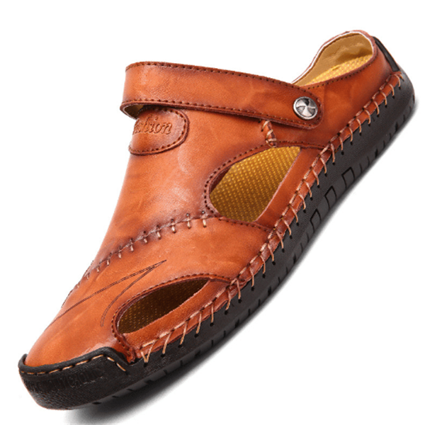 Bridgerton | Men's Classic Leather Orthopedic Sandals