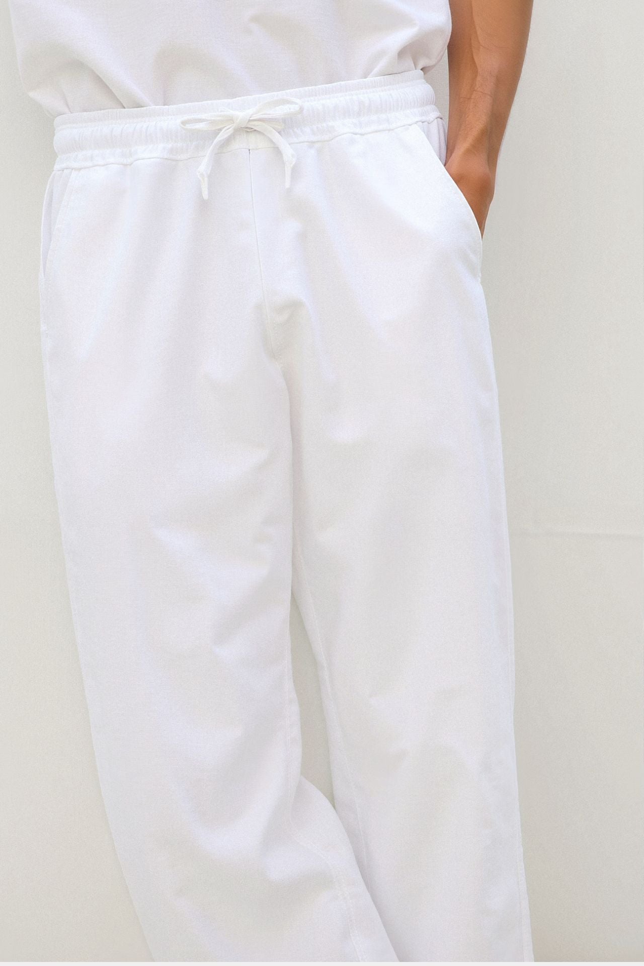 Florian | Men's Casual Straight Leg Linen Trousers