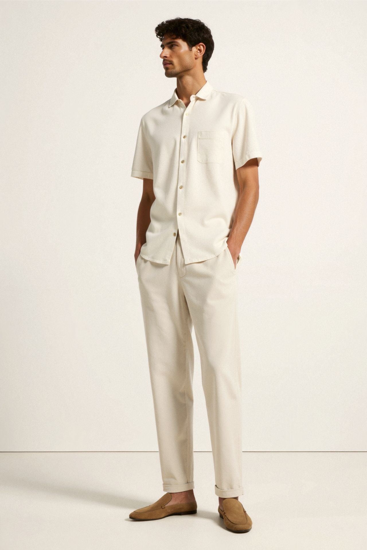 Bramwell | Men's Relaxed Straight Leg Chino Trousers