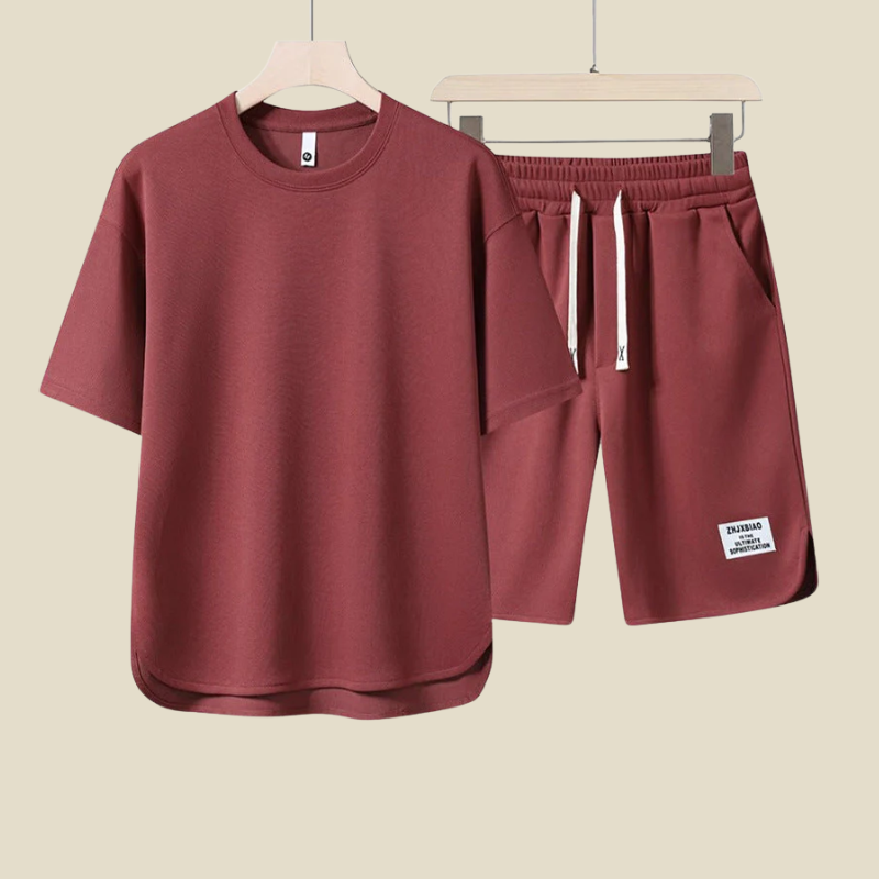 Torben | Men's Casual Oversized T-Shirt & Shorts Set