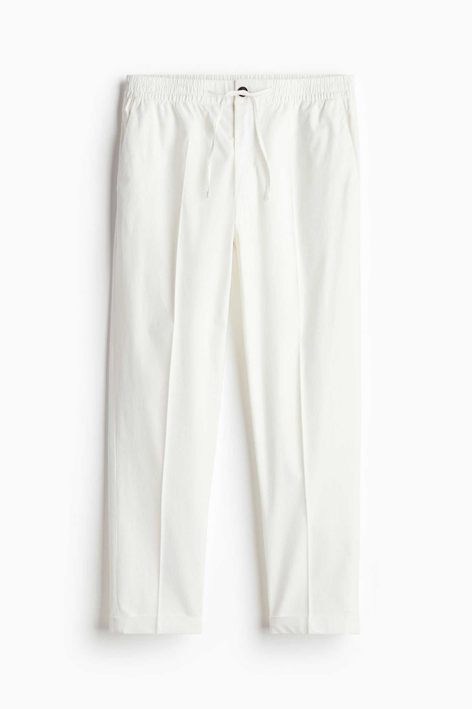 Stellan | Men's Smart Tapered Drawstring Chino Trousers
