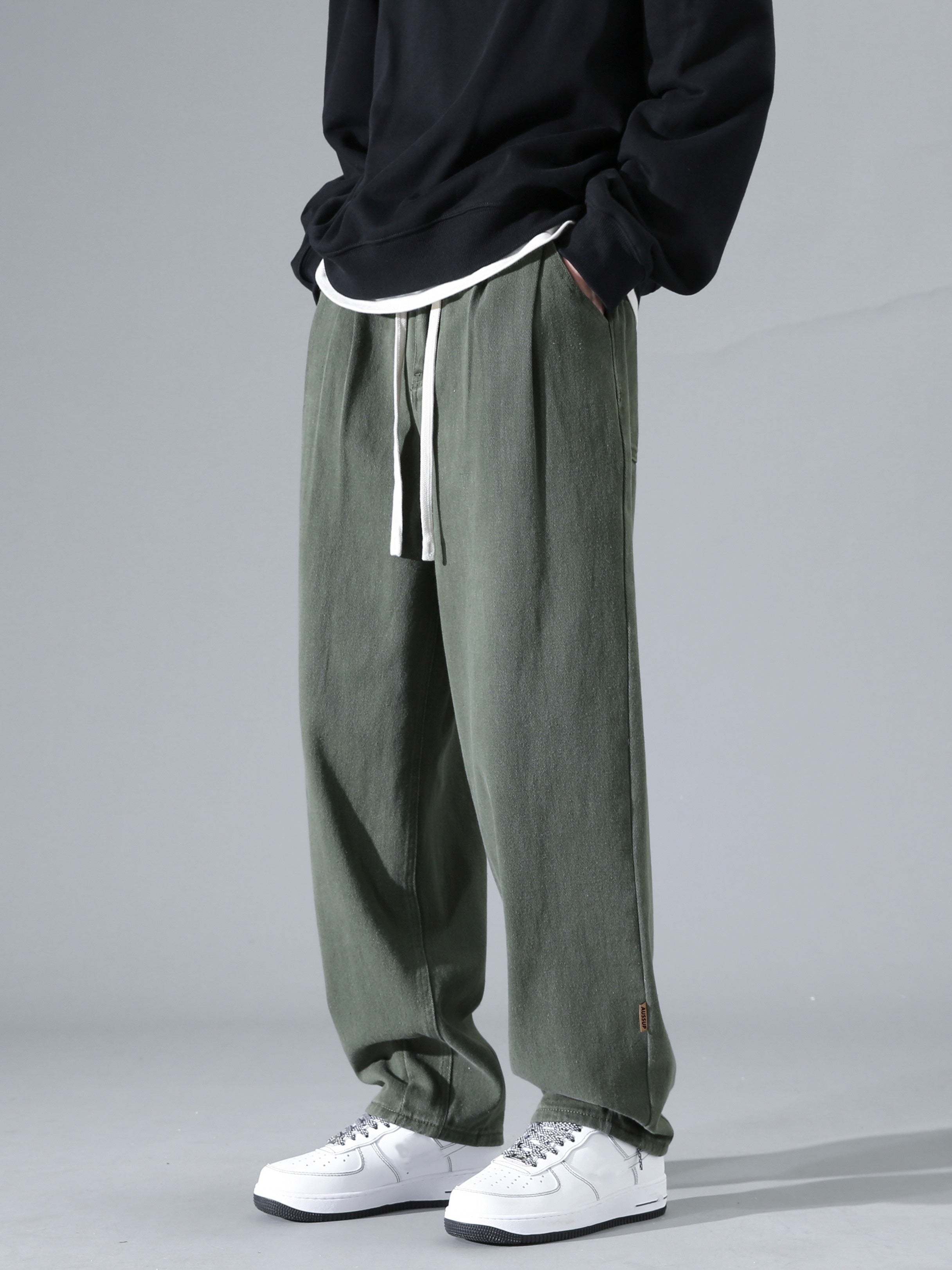 Kenton | Men's Relaxed Drawstring Wide Leg Pants