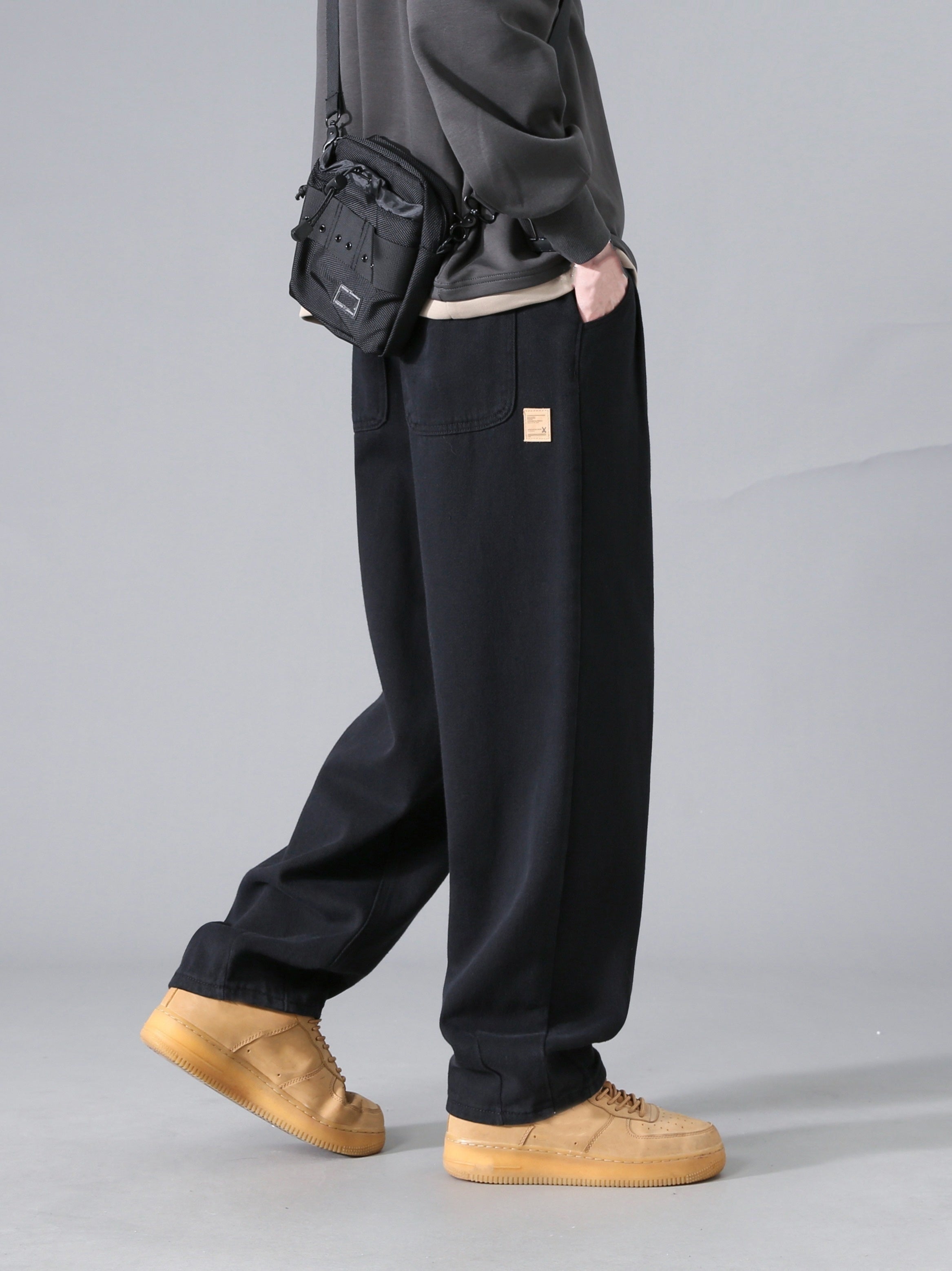 Kenton | Men's Relaxed Drawstring Wide Leg Pants