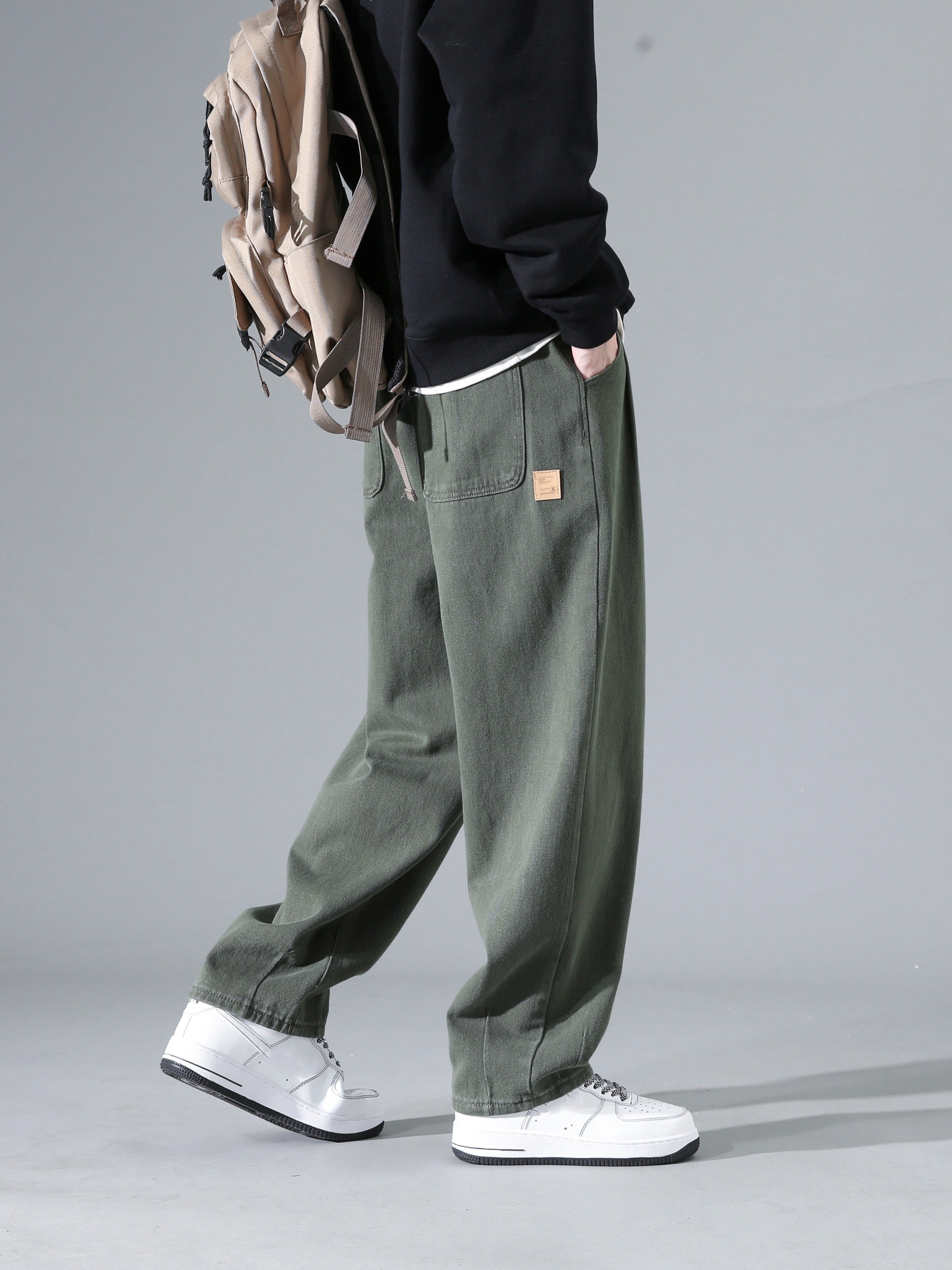 Kenton | Men's Relaxed Drawstring Wide Leg Pants