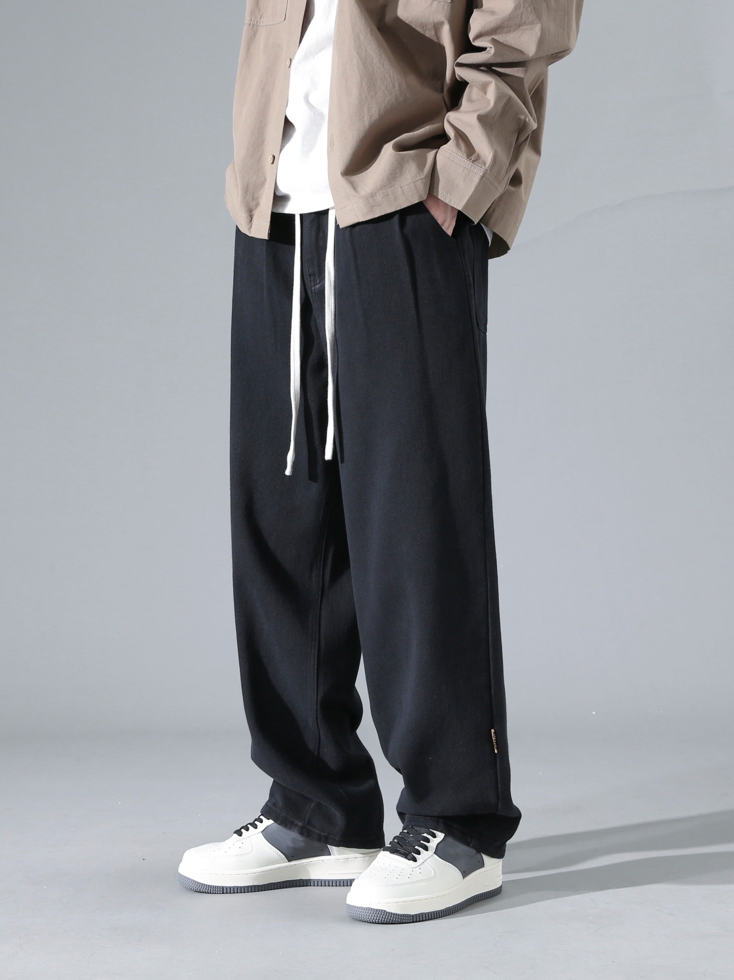 Kenton | Men's Relaxed Drawstring Wide Leg Pants