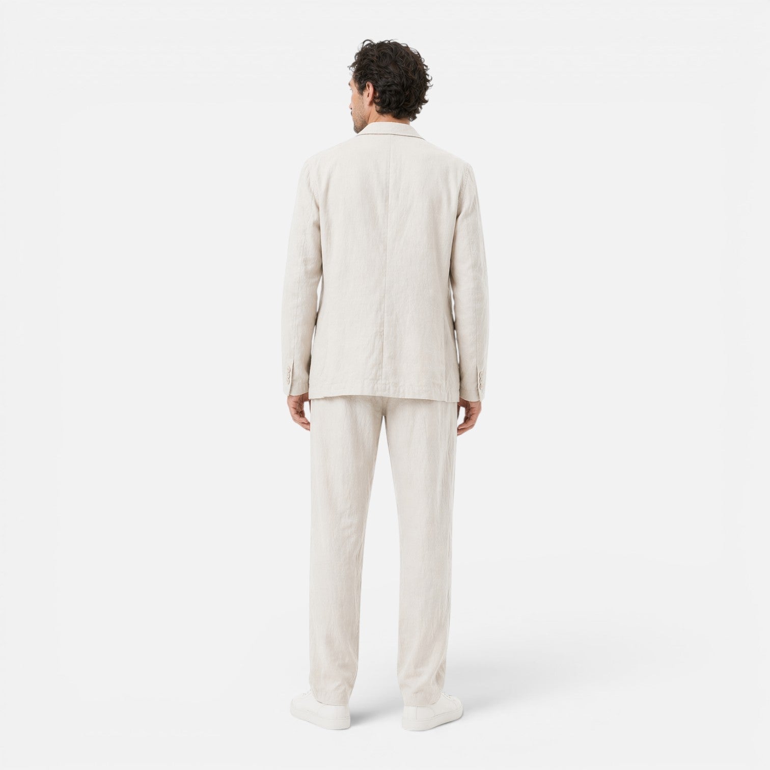 Hendrik | Men's Two-Piece Set Relaxed Linen Classic Suit