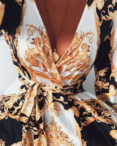 Georgia | Luxe Paisley Wrap Maxi Dress