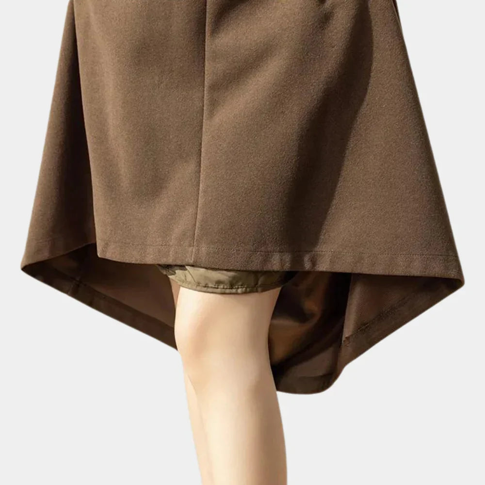 Cordelia | Elegant Pleated Midi Skirt