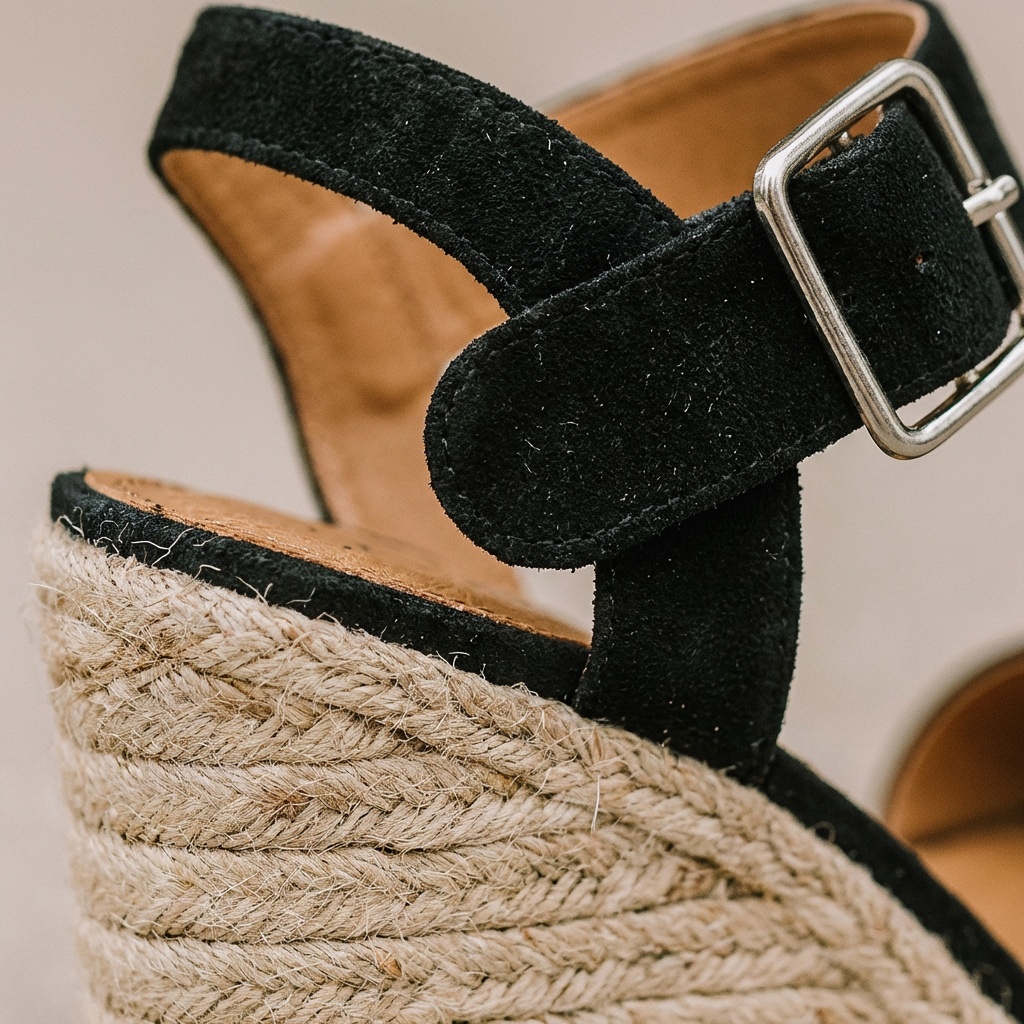 Ophelia | Elegant Espadrille Platform Wedges