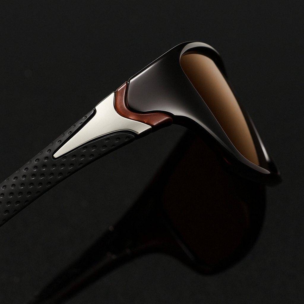 Men’s Sport Sunglasses – Lightweight Frame with Wraparound Design