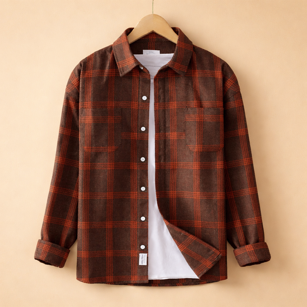 Caspian | Men's Classic Checkered Button Down Shirt